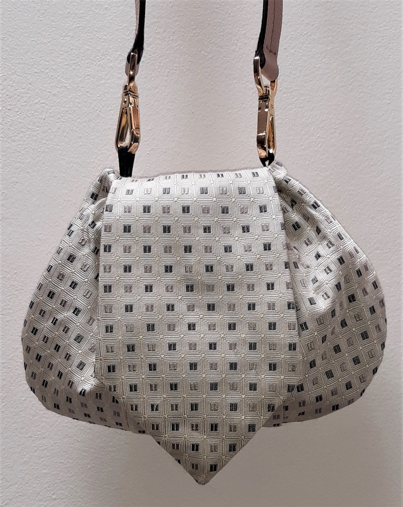 Sac J. Renee Soirée – Or Brillant Multicolore, Bandoulière Chaîne, état Neuf